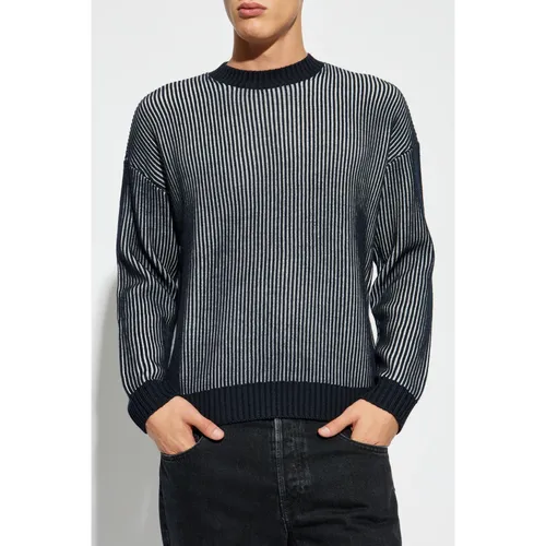 Knitwear > Round-neck Knitwear - - Emporio Armani - Modalova