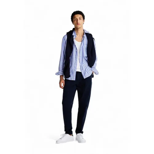 Trousers > Straight Trousers - - Tommy Hilfiger - Modalova