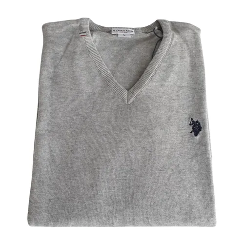 Knitwear > V-neck Knitwear - - U.s. Polo Assn. - Modalova