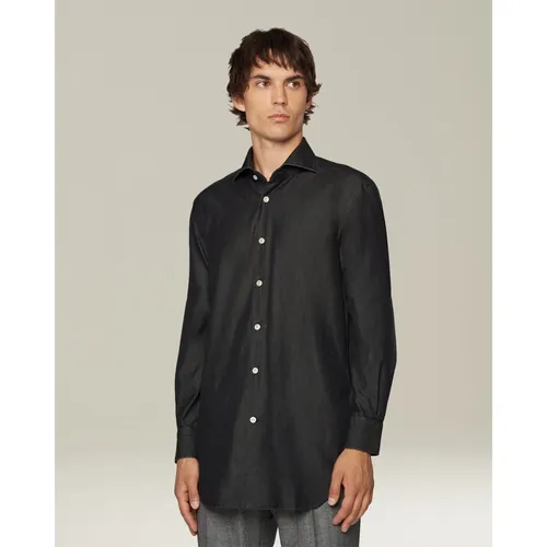Shirts > Denim Shirts - - Kiton - Modalova