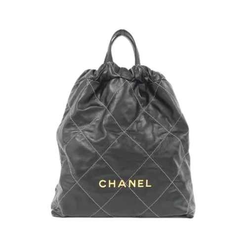 Pre-owned > Pre-owned Bags > Pre-owned Backpacks - - Chanel Vintage - Modalova