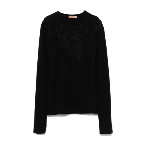 Knitwear > Round-neck Knitwear - - Ermanno Scervino - Modalova