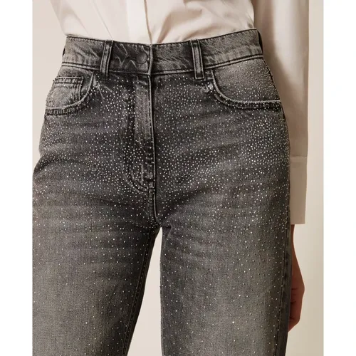 Jeans > Straight Jeans - - Twinset - Modalova