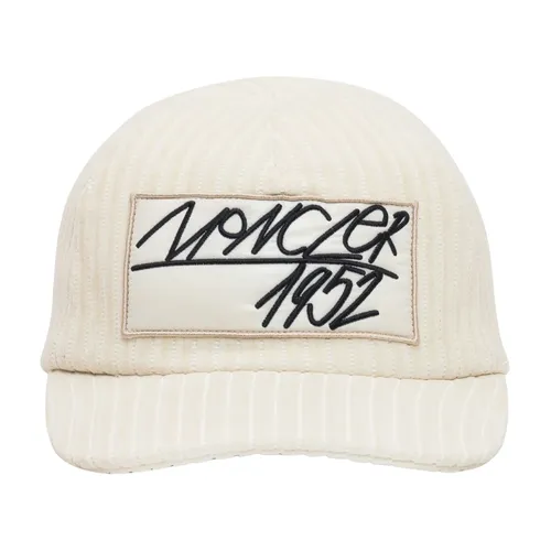 Accessories > Hats > Caps - - Moncler - Modalova