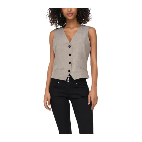Only - Jackets > Vests - Beige - Only - Modalova