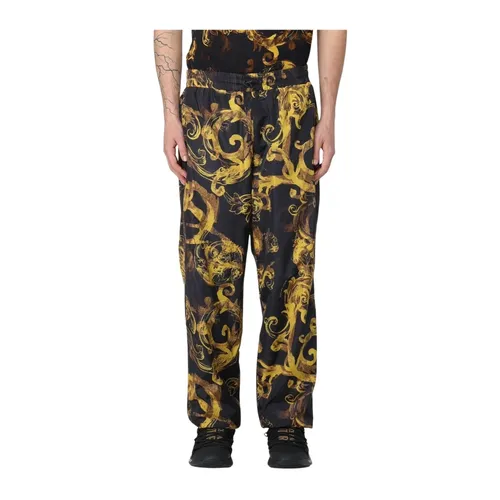 Trousers > Straight Trousers - - Versace Jeans Couture - Modalova