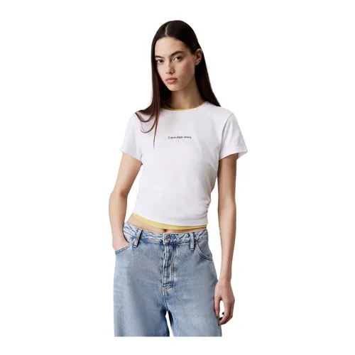 Tops > T-Shirts - - Calvin Klein - Modalova