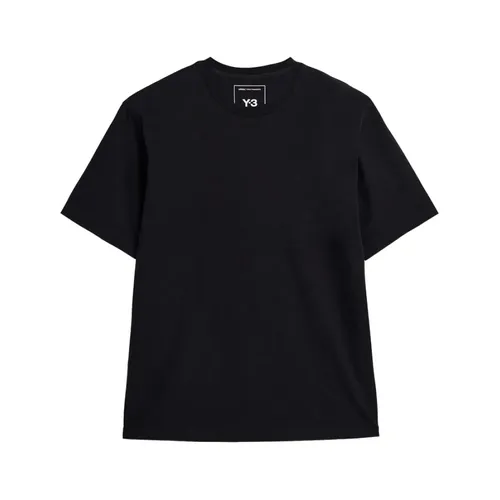 Y-3 - Tops > T-Shirts - Black - Y-3 - Modalova