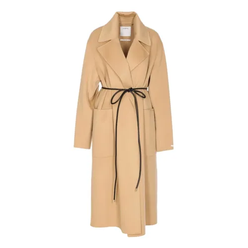 Coats > Belted Coats - - Sportmax - Modalova