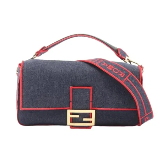 Pre-owned > Pre-owned Bags > Pre-owned Shoulder Bags - - Fendi Vintage - Modalova