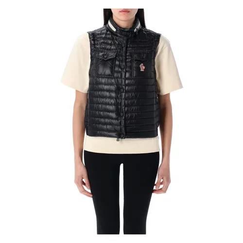 Moncler - Jackets > Vests - Black - Moncler - Modalova