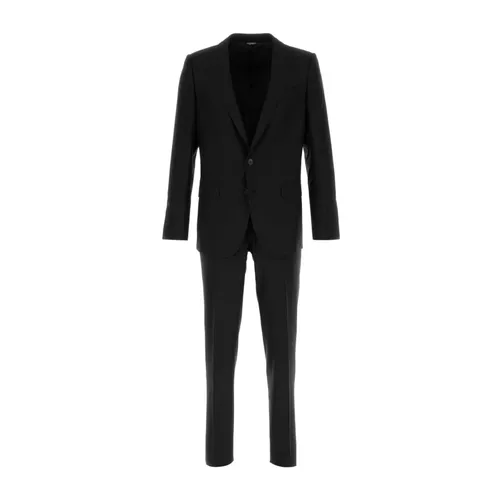 Suits > Suit Sets > Single Breasted Suits - - Dolce & Gabbana - Modalova