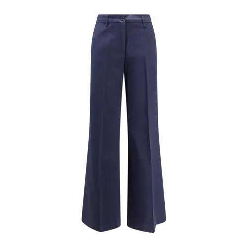 Trousers > Wide Trousers - - Aspesi - Modalova