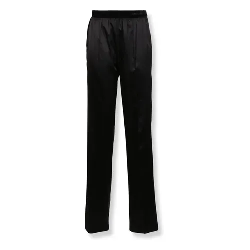 Trousers > Straight Trousers - - Tom Ford - Modalova