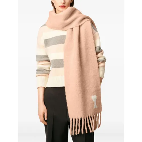 Accessories > Scarves > Winter Scarves - - Ami Paris - Modalova