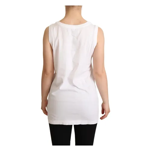 Tops > Sleeveless Tops - - Dolce & Gabbana - Modalova