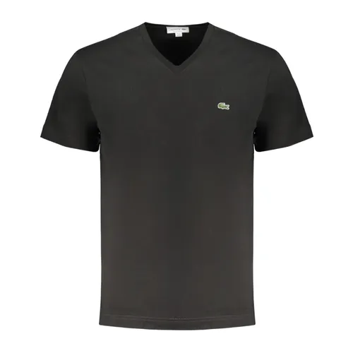 Lacoste - Tops > T-Shirts - Black - Lacoste - Modalova