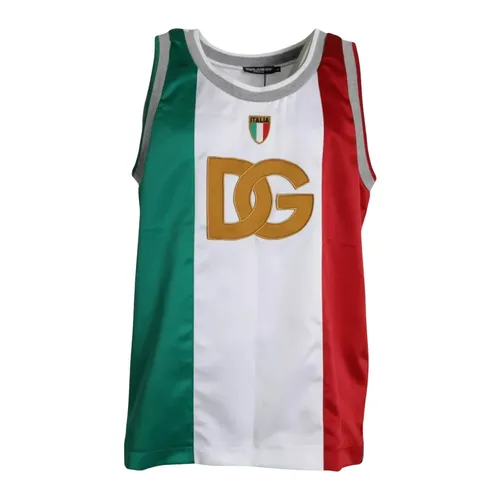 Tops > Sleeveless Tops - - Dolce & Gabbana - Modalova