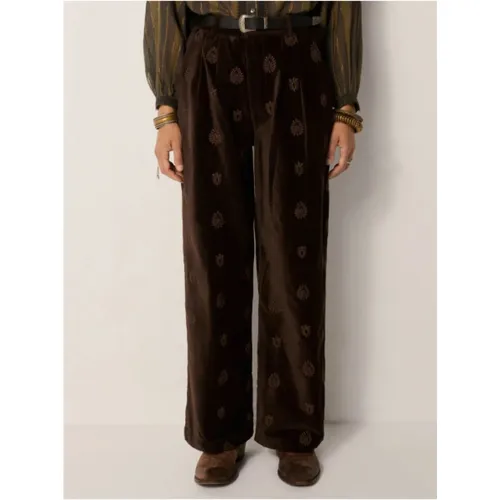Trousers > Wide Trousers - - Maison Hotel - Modalova