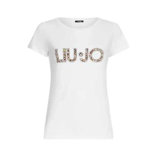 Liu Jo - Tops > T-Shirts - White - Liu Jo - Modalova