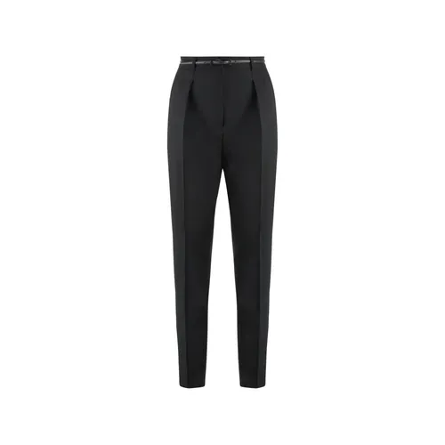 Trousers > Tapered Trousers - - Max Mara Studio - Modalova