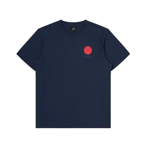 Edwin - Tops > T-Shirts - Blue - Edwin - Modalova