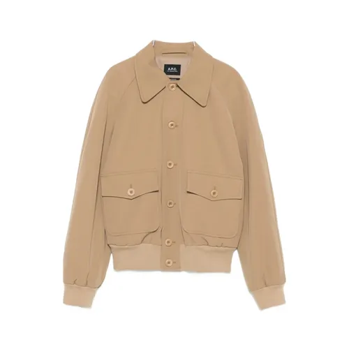 Jackets > Bomber Jackets - - A.p.c. - Modalova