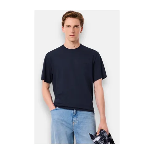 Lacoste - Tops > T-Shirts - Blue - Lacoste - Modalova