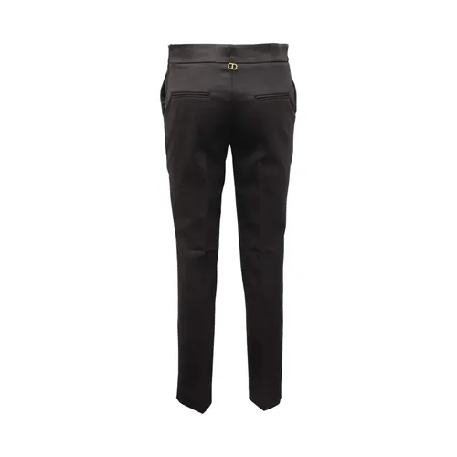 Trousers > Slim-fit Trousers - - Twinset - Modalova