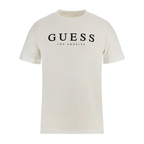 Guess - Tops > T-Shirts - White - Guess - Modalova
