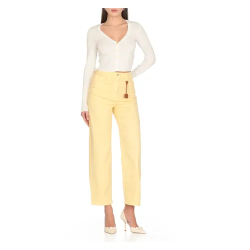 Jeans > Straight Jeans - - Elisabetta Franchi - Modalova