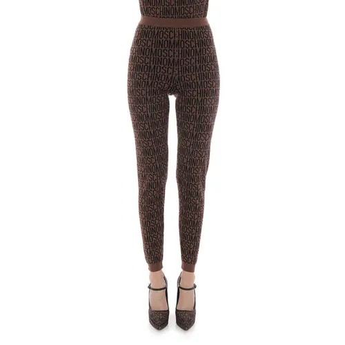 Trousers > Leggings - - Moschino - Modalova