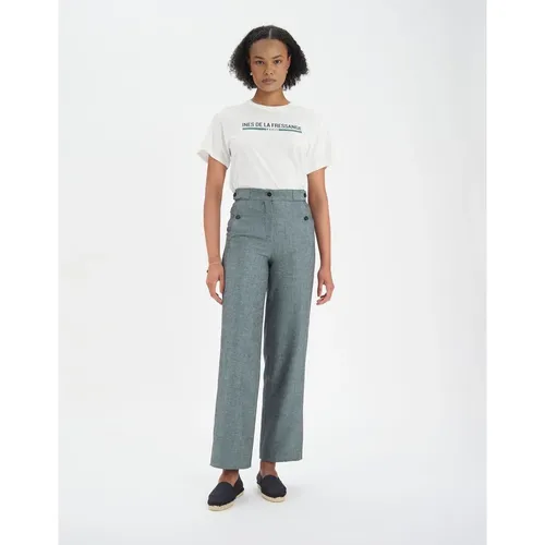 Trousers > Straight Trousers - - Ines de la Fressange Paris - Modalova
