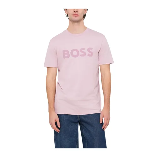 Hugo - Tops > T-Shirts - Pink - Hugo - Modalova