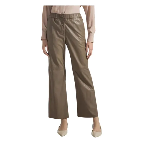 Trousers > Leather Trousers - - Seventy - Modalova