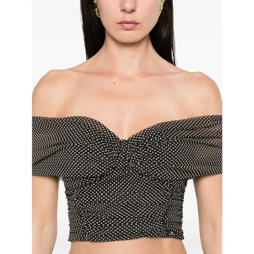 Tops > Sleeveless Tops - - Elisabetta Franchi - Modalova