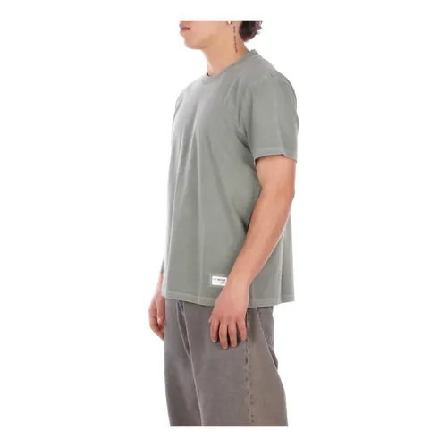 Fay - Tops > T-Shirts - Green - Fay - Modalova