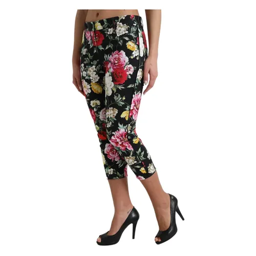 Trousers > Cropped Trousers - - Dolce & Gabbana - Modalova