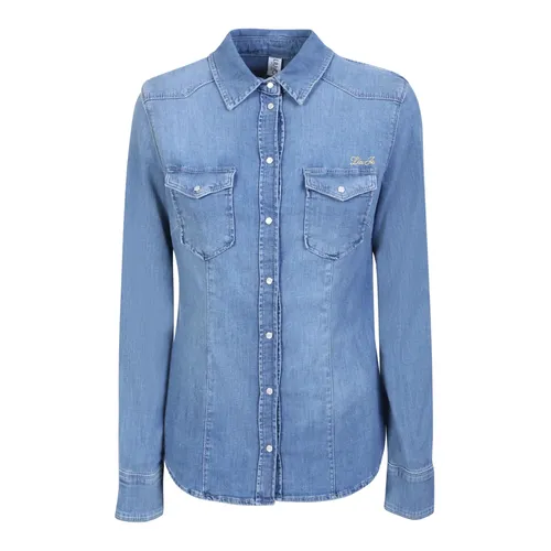 Blouses & Shirts > Denim Shirts - - Liu Jo - Modalova