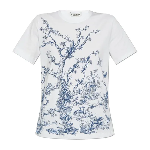 Munthe - Tops > T-Shirts - White - Munthe - Modalova