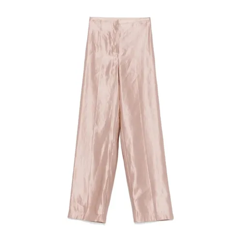 Trousers > Wide Trousers - - Loulou Studio - Modalova