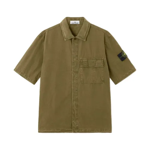 Shirts > Short Sleeve Shirts - - Stone Island - Modalova