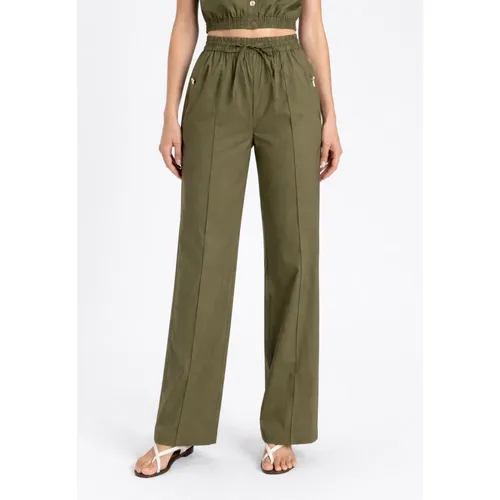 Trousers > Wide Trousers - - Twinset - Modalova