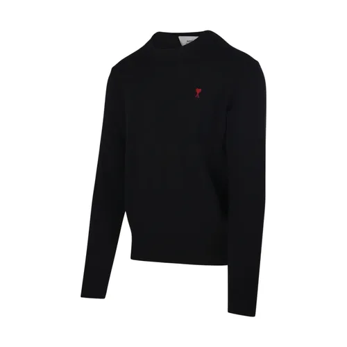 Knitwear > Round-neck Knitwear - - Ami Paris - Modalova