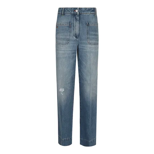 Jeans > Straight Jeans - - Victoria Beckham - Modalova
