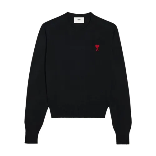 Knitwear > Round-neck Knitwear - - Ami Paris - Modalova