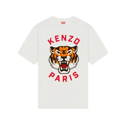 Kenzo - Tops > T-Shirts - Beige - Kenzo - Modalova