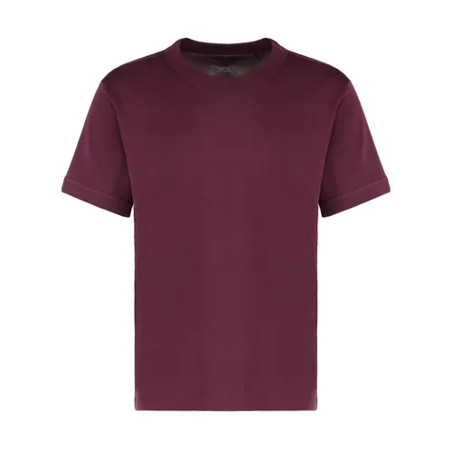 Y-3 - Tops > T-Shirts - Red - Y-3 - Modalova