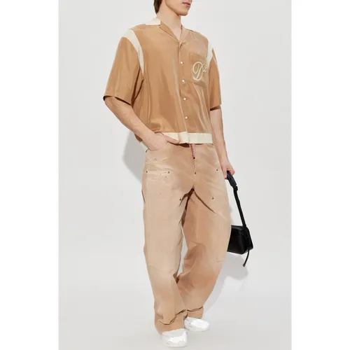 Shirts > Short Sleeve Shirts - - Dsquared2 - Modalova