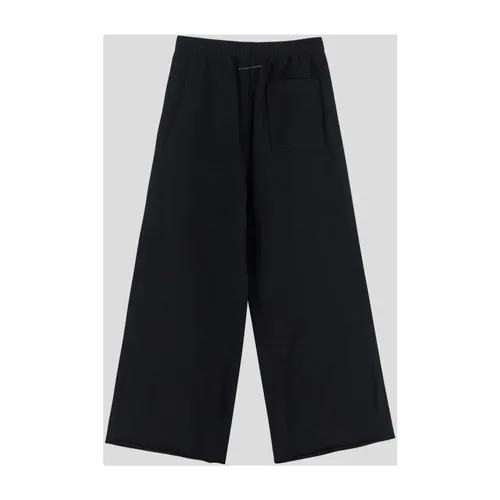 Trousers > Wide Trousers - - MM6 Maison Margiela - Modalova